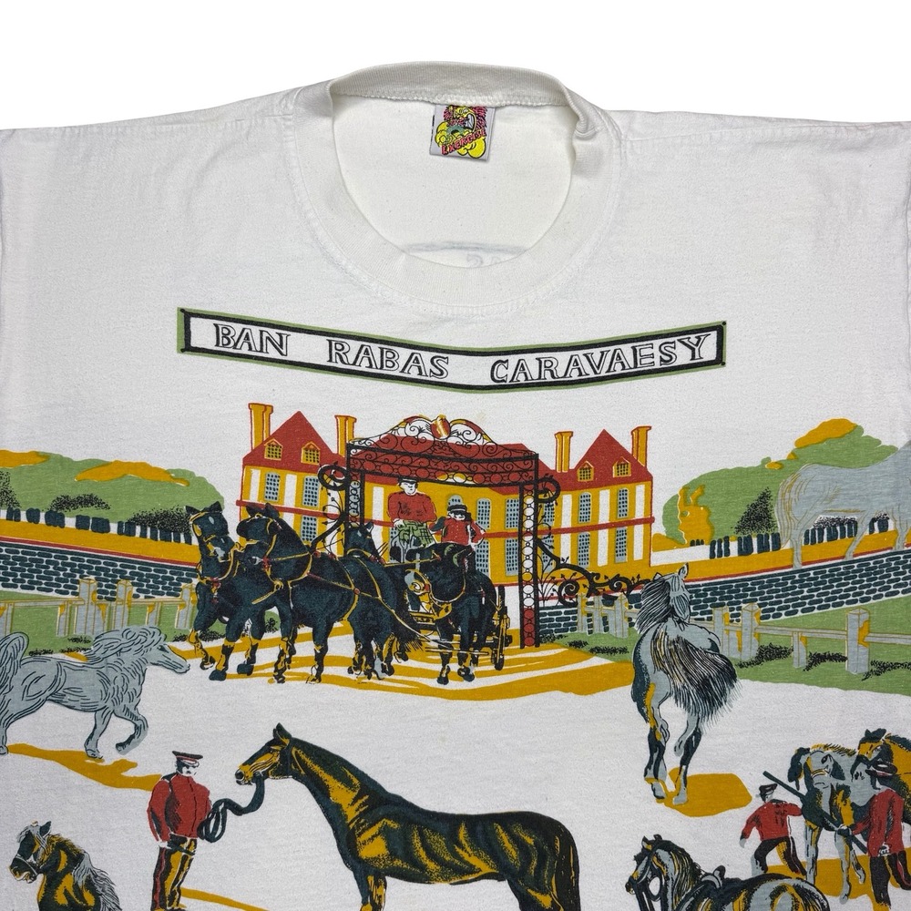 Vintage 90s Thailand Ban‎ Rabas Caravaesy shirt